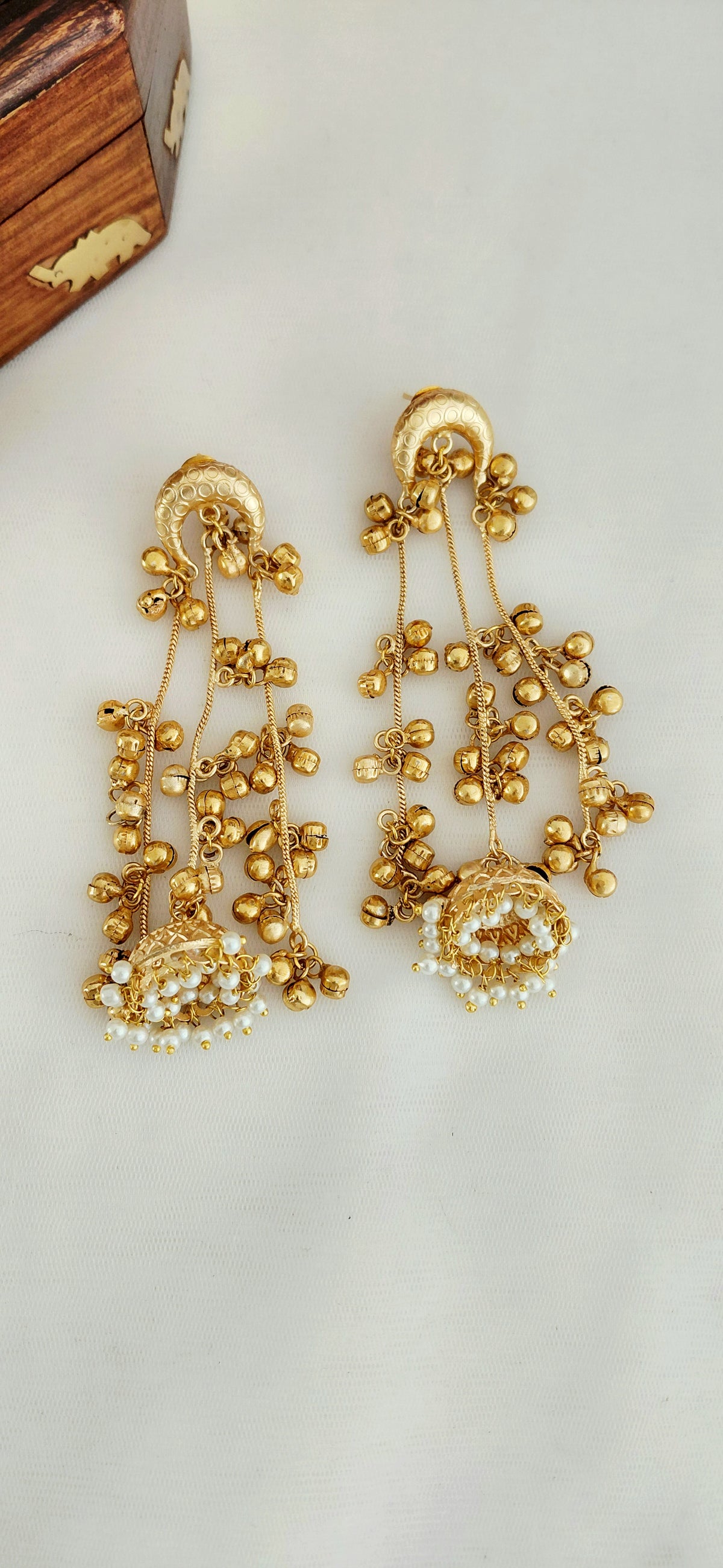 Ghungroo Minimal Kashmiri Earring