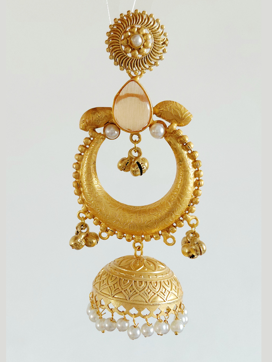 Gold Replica Brass Jhumka