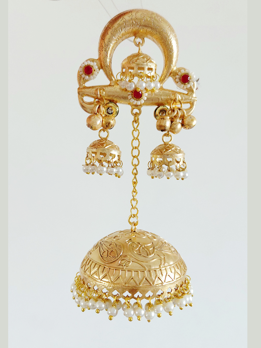 Gold Replica Brass Jhumka