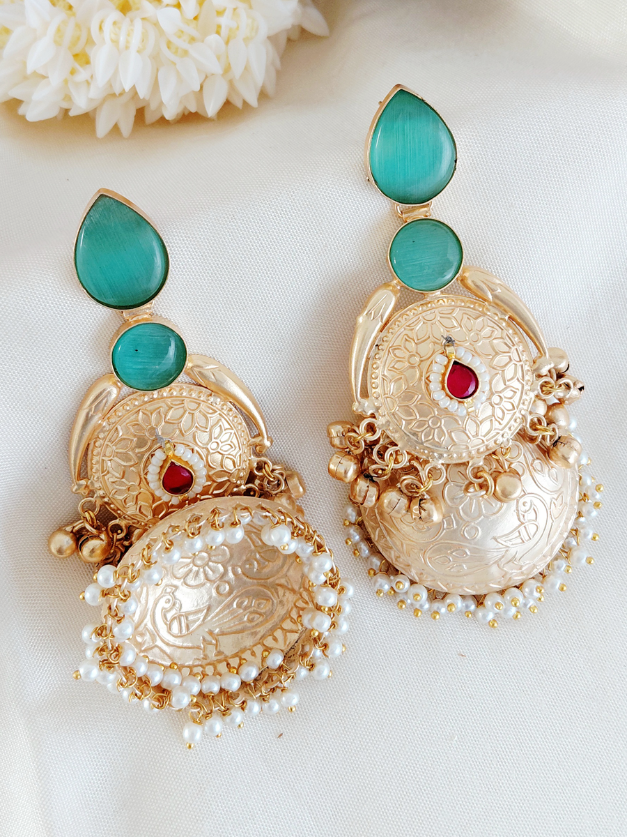 Gold Replica Brass Jhumka