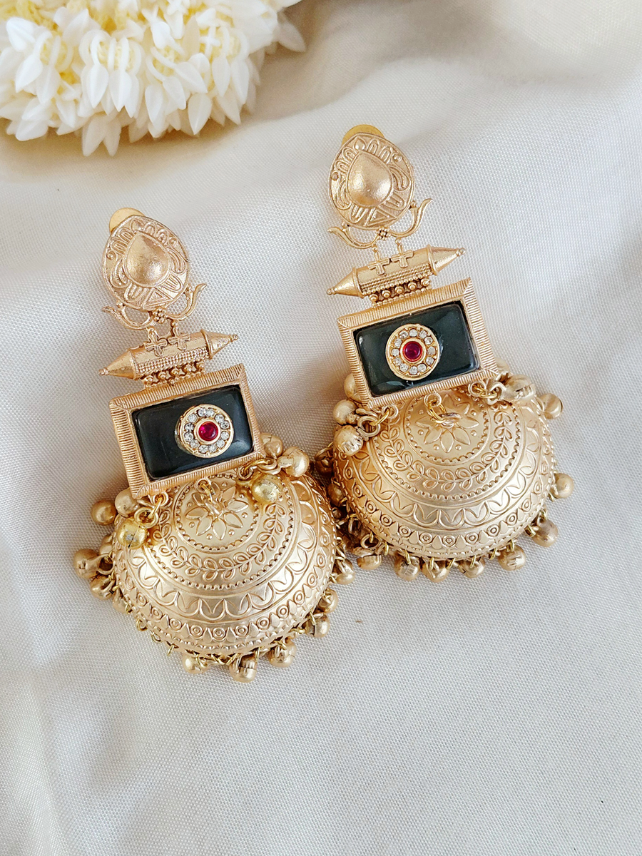 Gold Replica Brass Jhumka