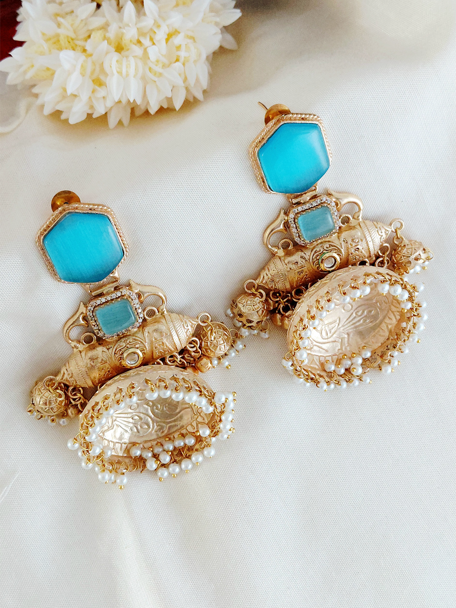 Gold Replica Brass Jhumka