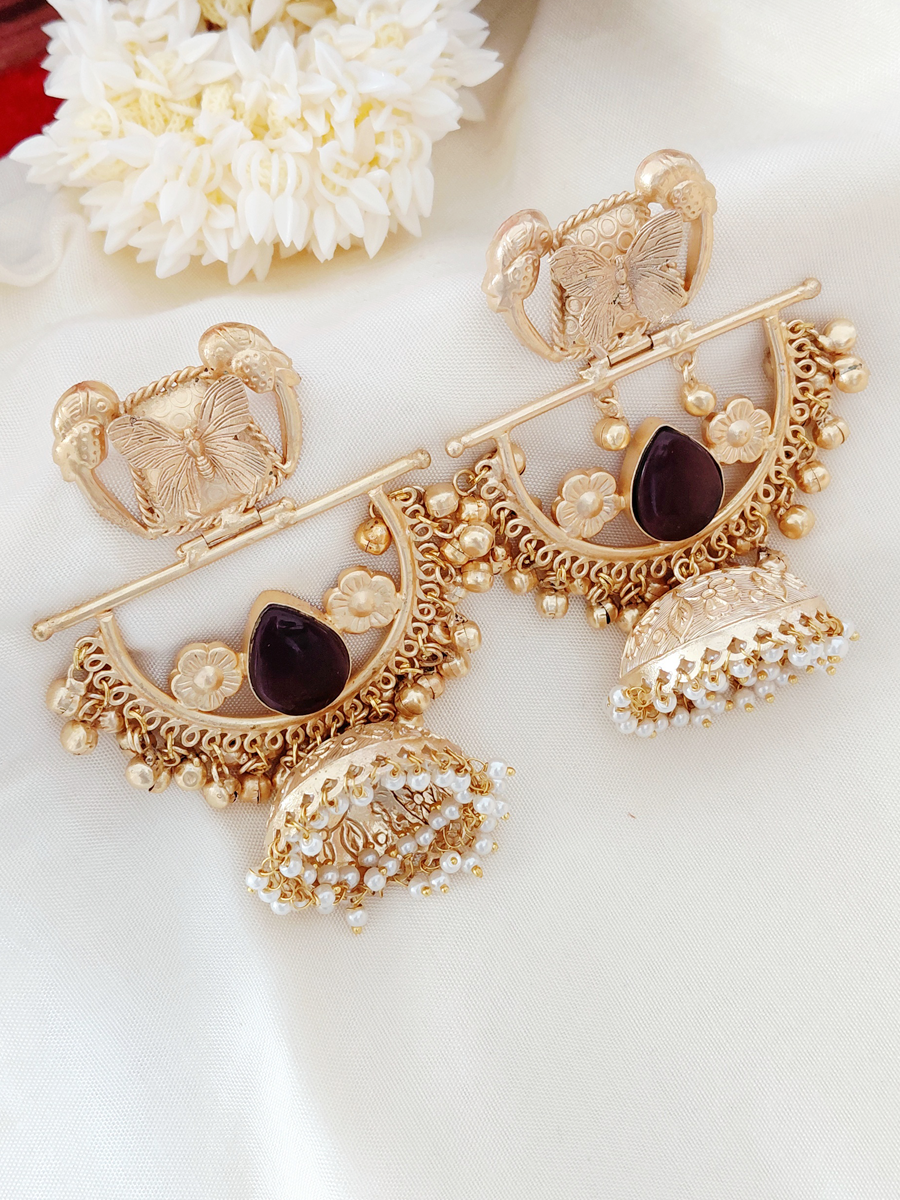 Gold Replica Brass Jhumka