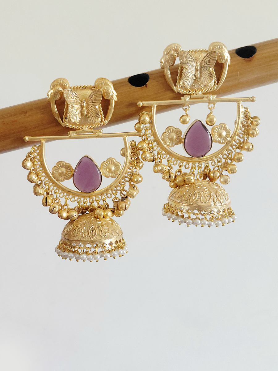 Gold Replica Brass Jhumka
