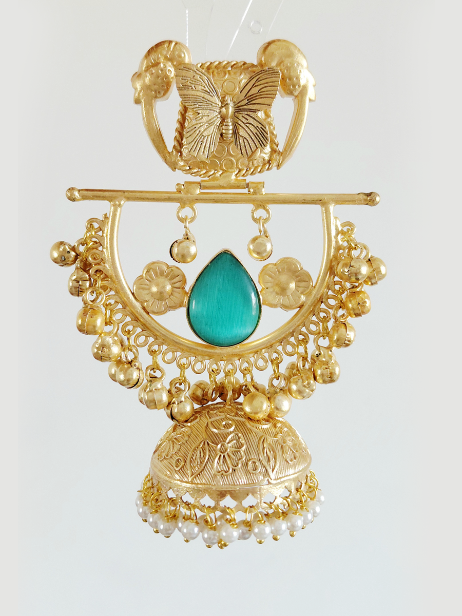Gold Replica Brass Jhumka