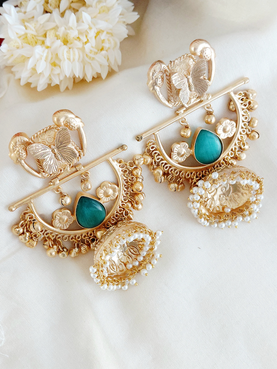 Gold Replica Brass Jhumka