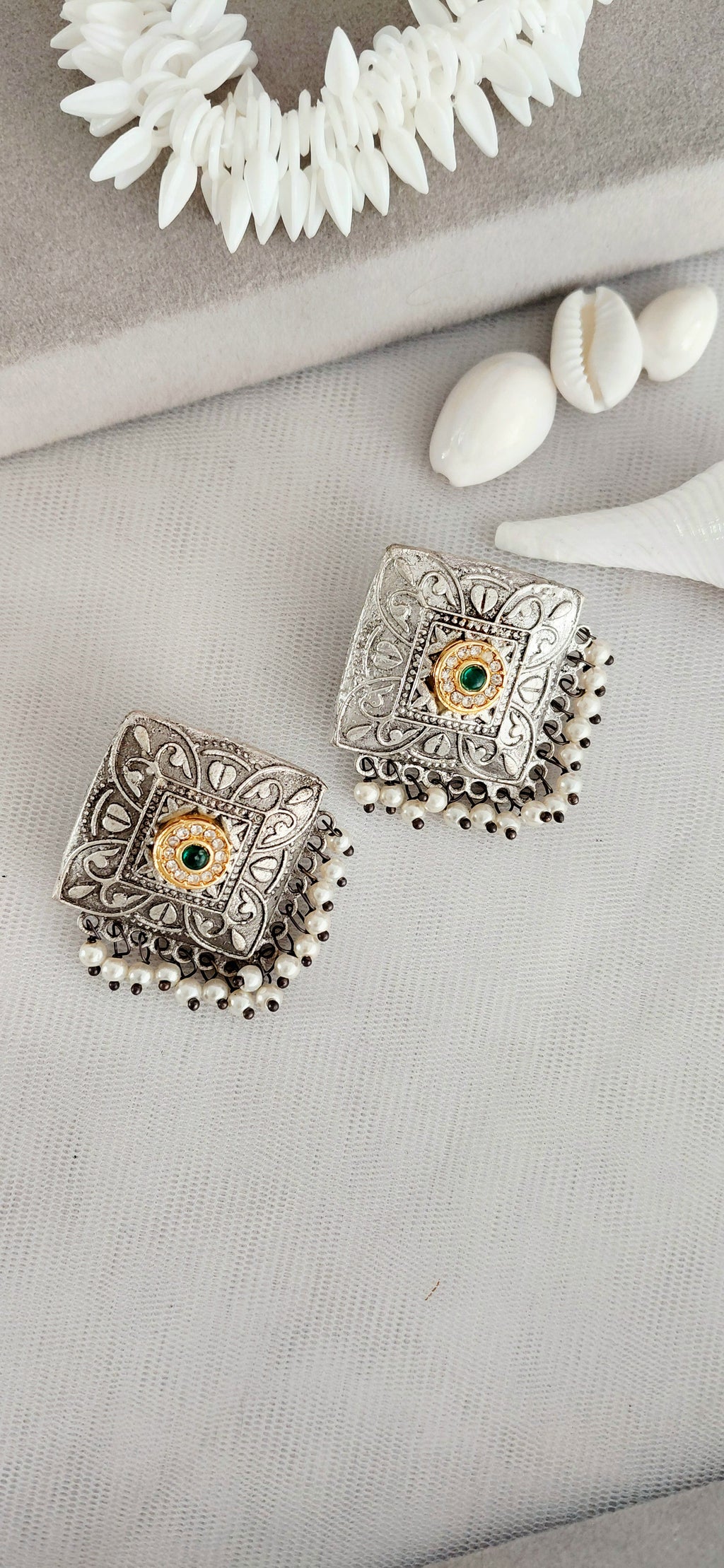 Silver Replica Minimal Studs