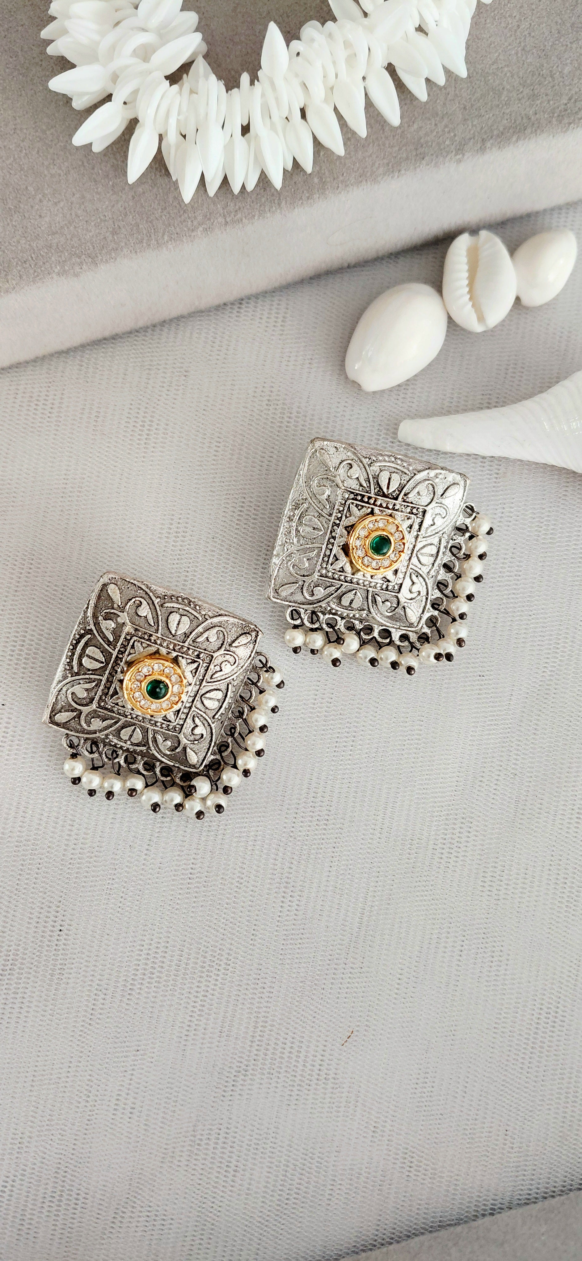 Silver Replica Minimal Studs