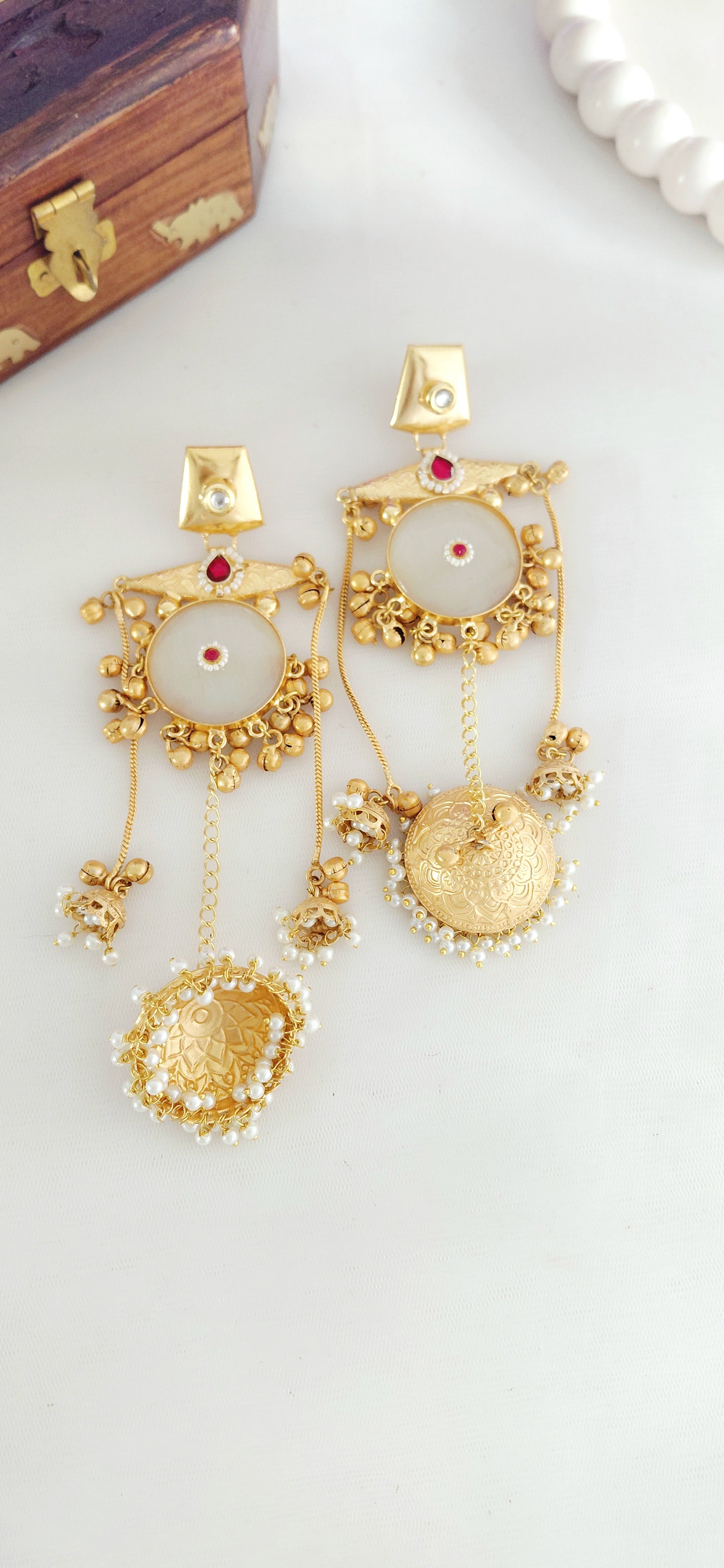 Virasat Kashmiri Earrings