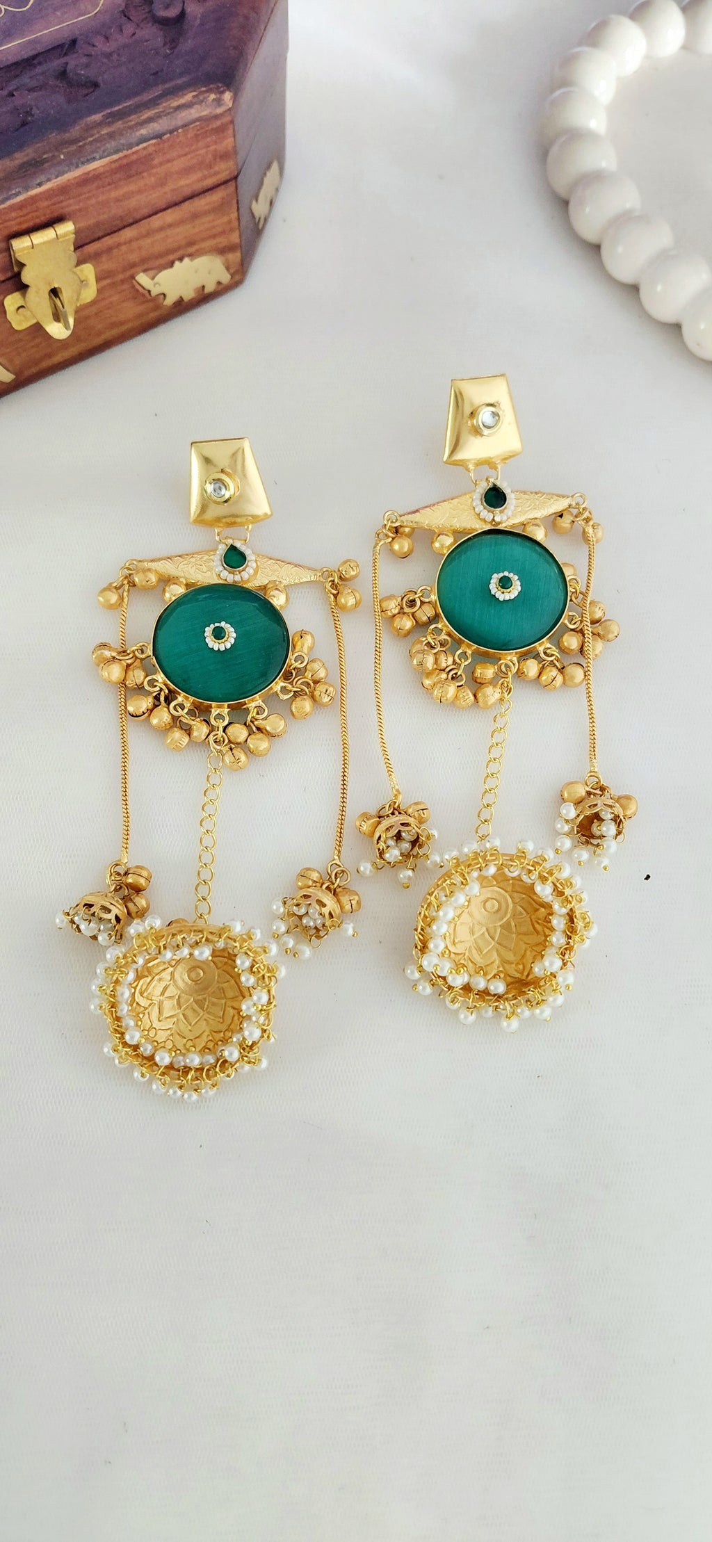 Virasat Kashmiri Earrings